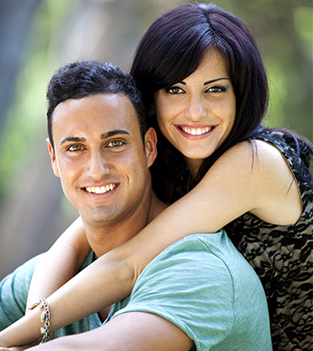 Young Couple Smiling in Fort Washington, MD